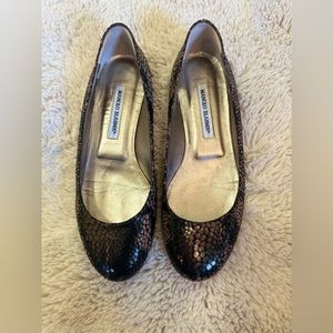 Manolo Blahnik Ballerina Flat